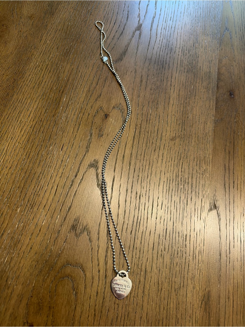 Tiffany & Co. Heart Tag Pendant Necklace - Silver